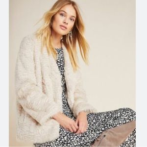 FUR URF Anthropologie coat